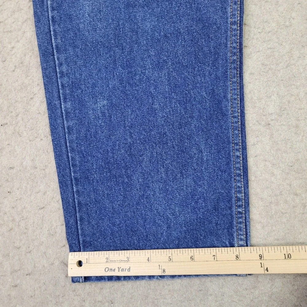 VTG 90s 1996 LEVI'S 505 Orange Tab Jeans Mens 40x30 Blue (Fits 40x26) USA Made